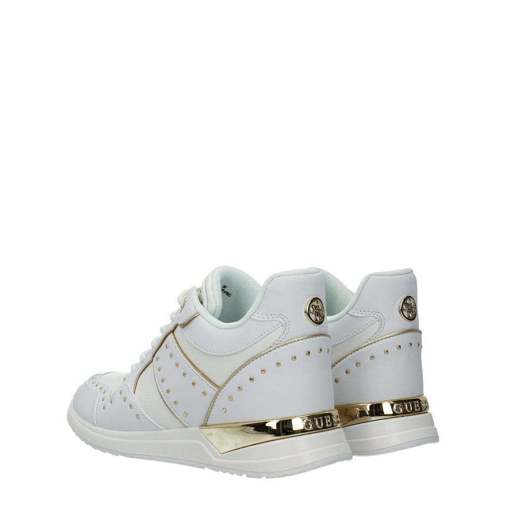 Baskets Guess en polyéthylène blanc