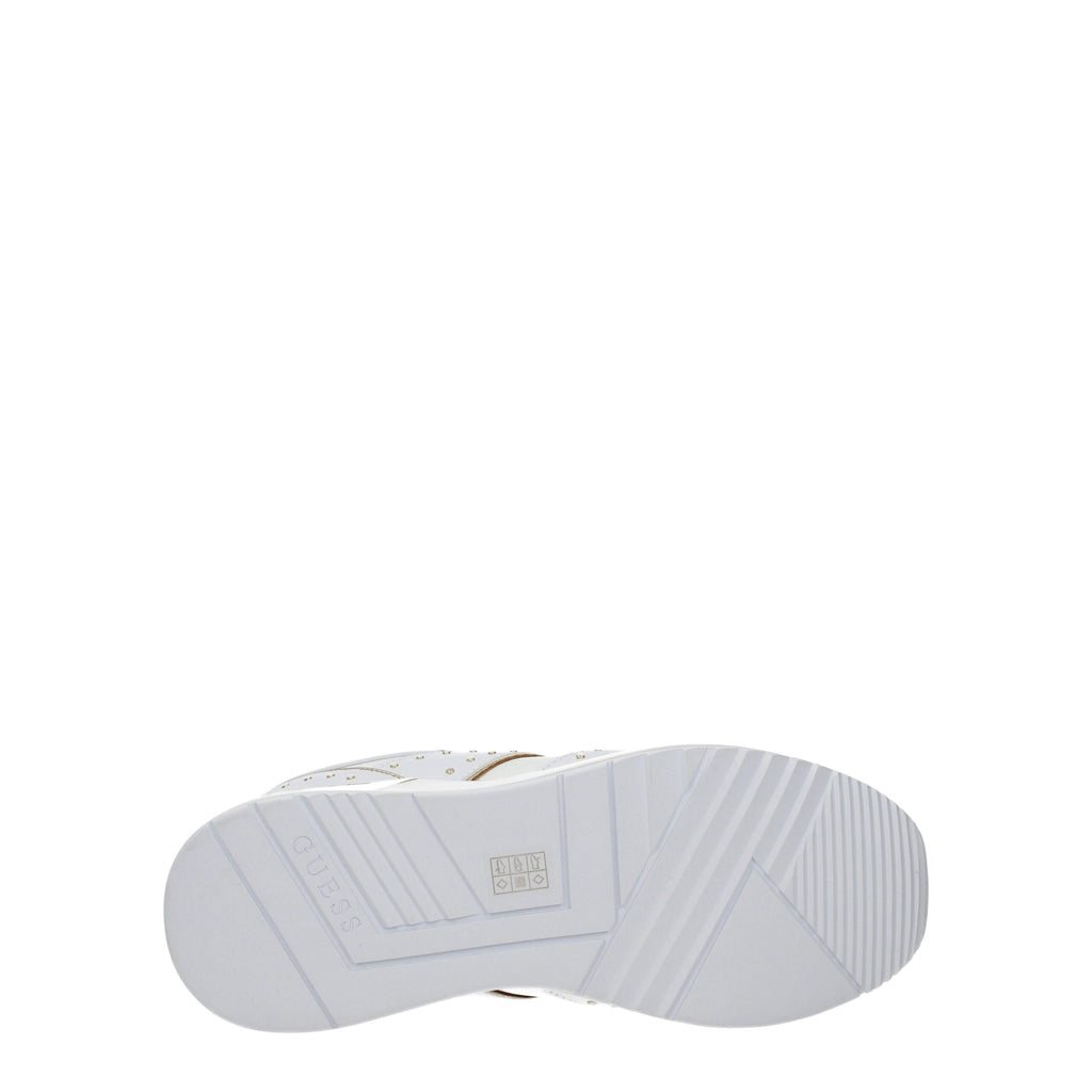 Baskets Guess en polyéthylène blanc
