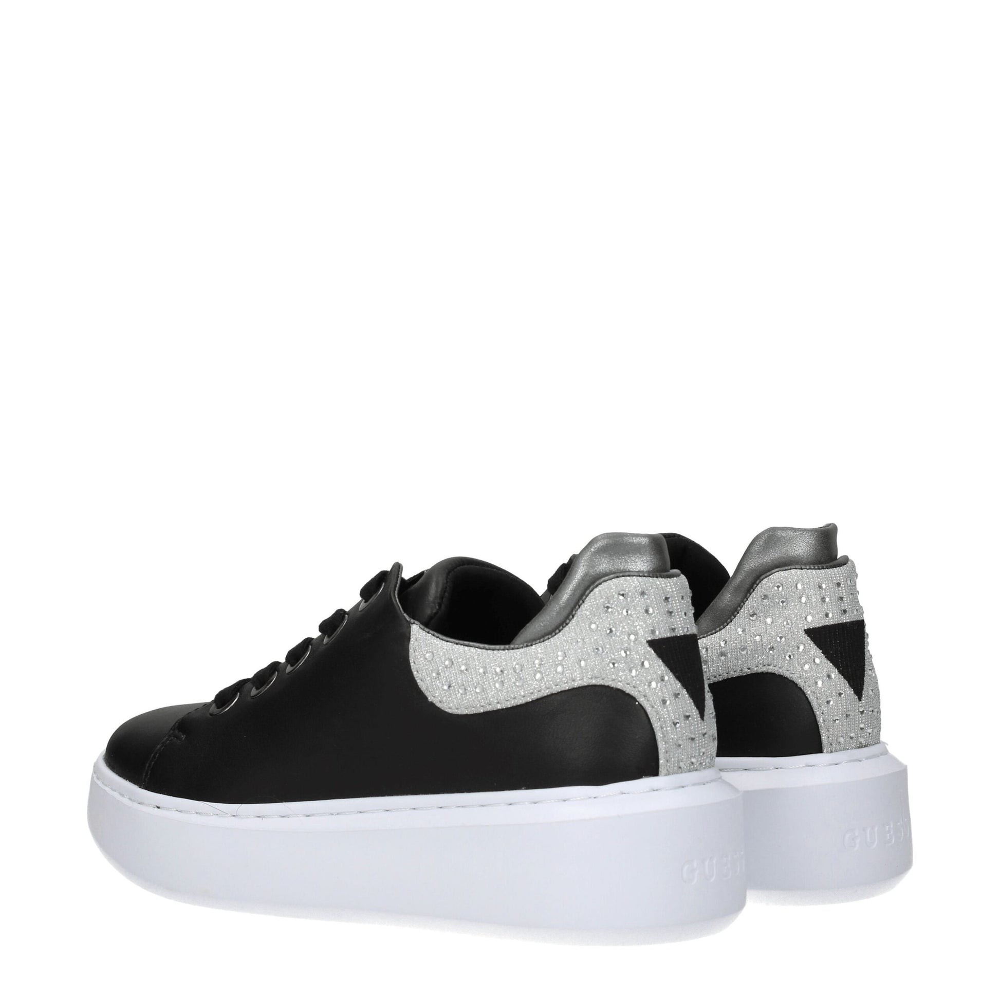 Baskets à plateforme Guess en polyéthylène noir