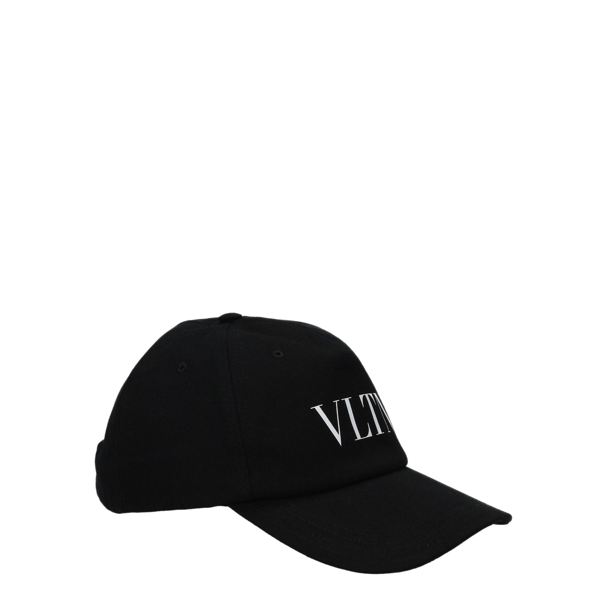 Chapeau en coton noir Valentino Garavani