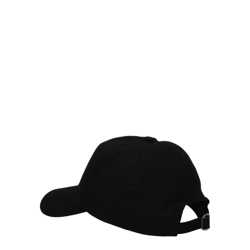 Chapeau en coton noir Valentino Garavani