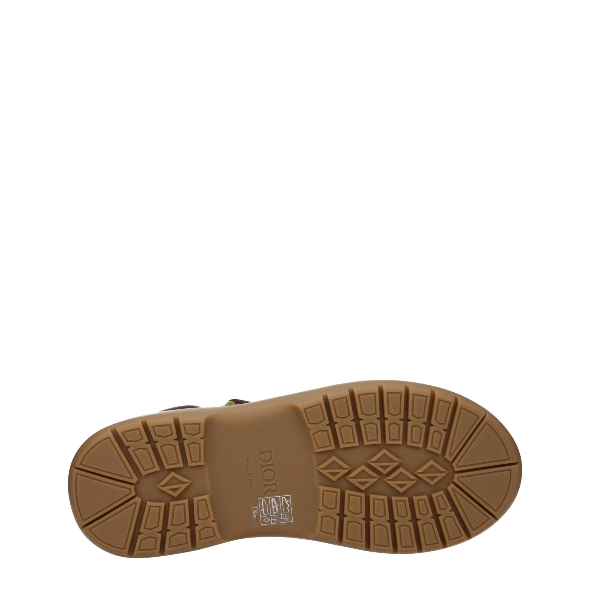 Bottines en cuir beige Christian Dior
