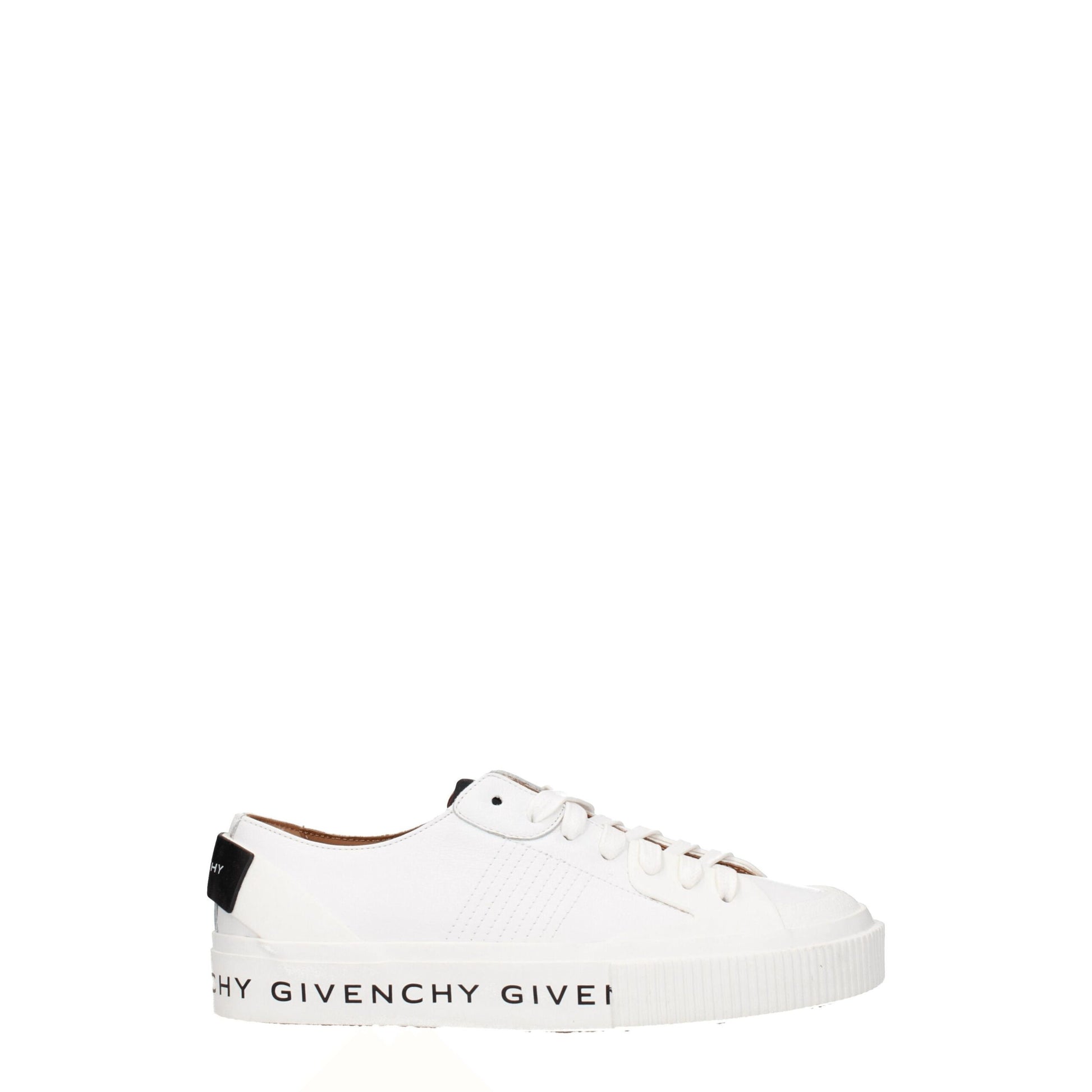 Givenchy Baskets basses en cuir blanc
