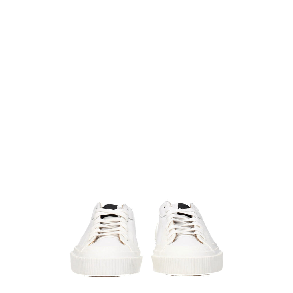 Givenchy Baskets basses en cuir blanc