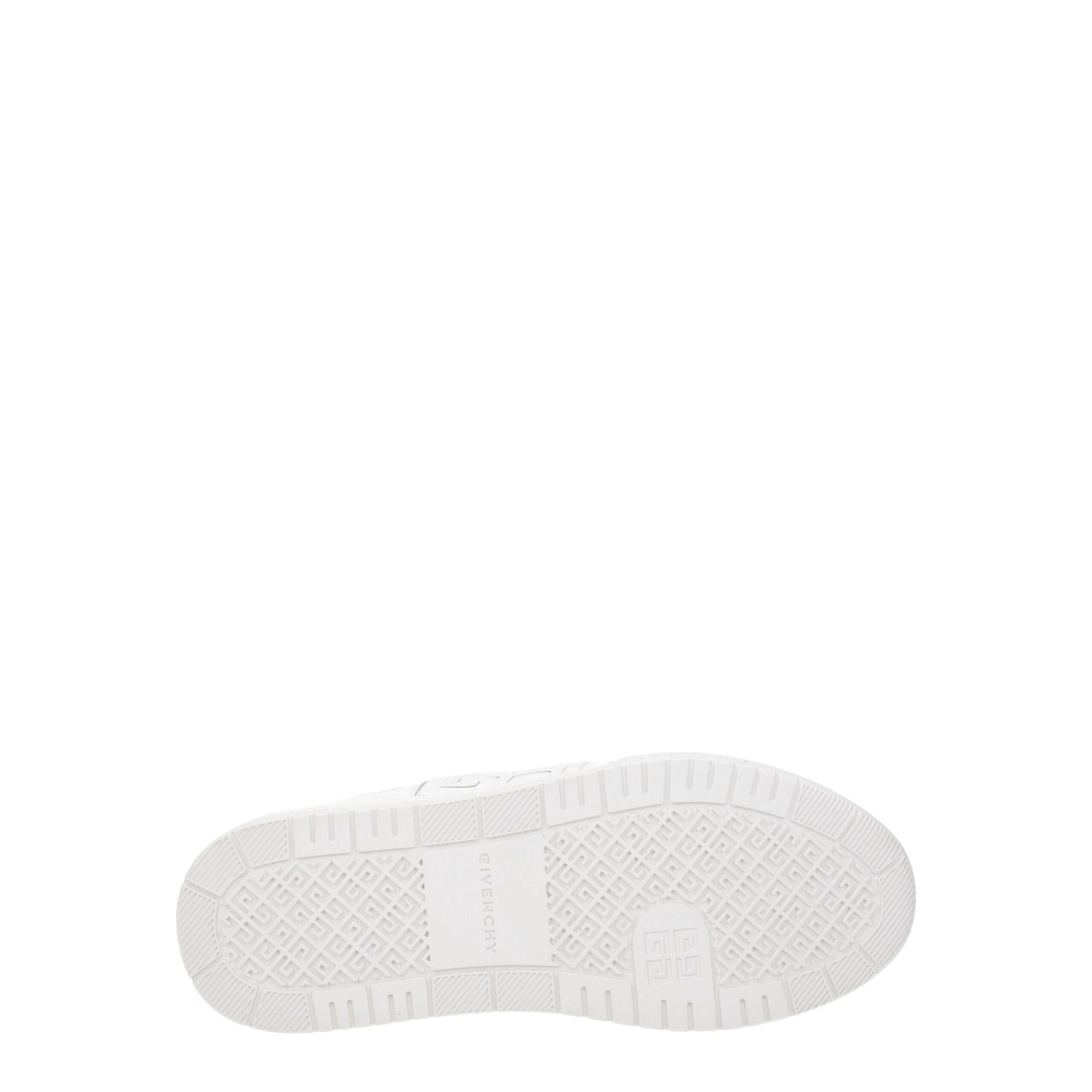 Givenchy White Leather Low Tops