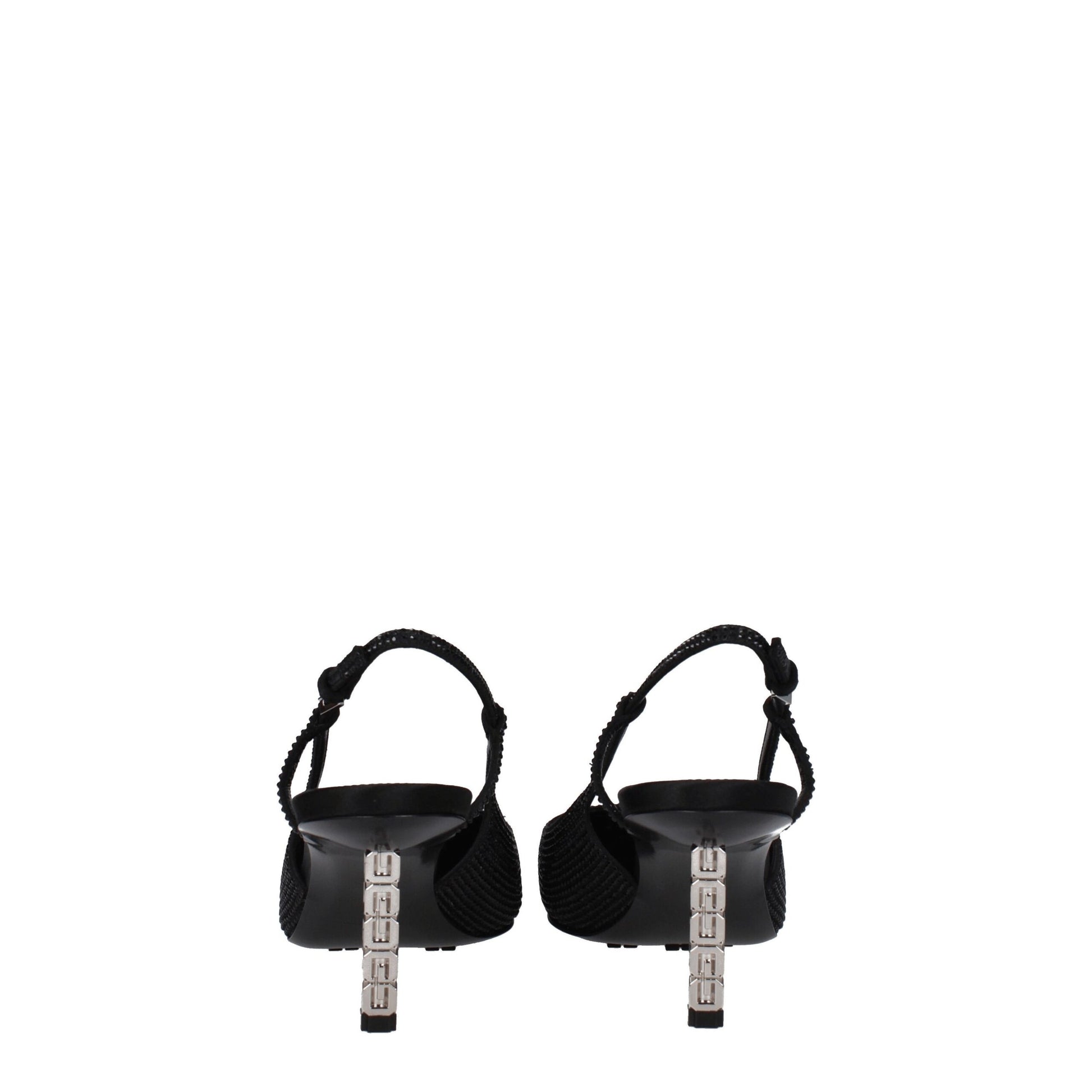 Givenchy Black Fabric High Heel Pumps