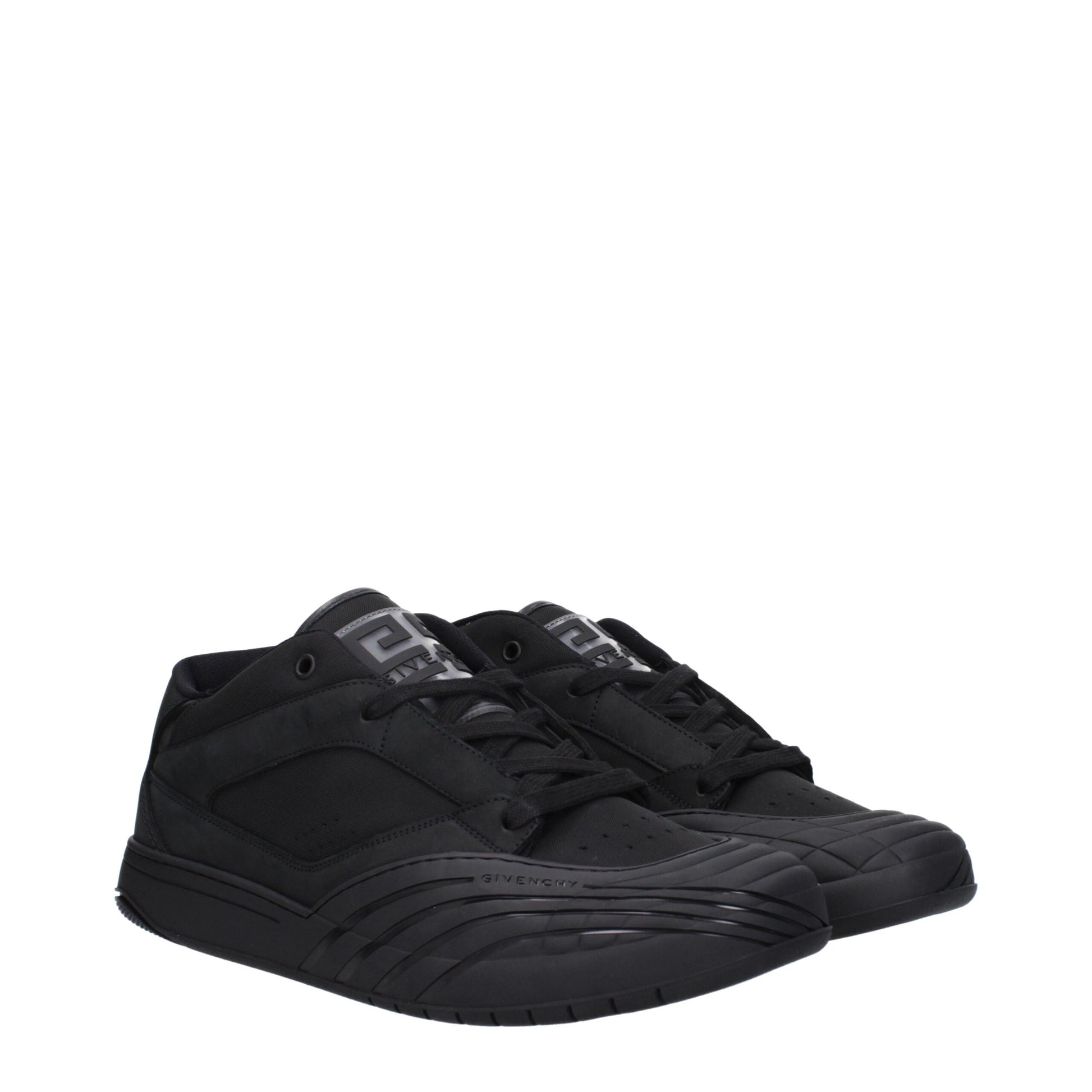Givenchy Black Fabric Low Tops