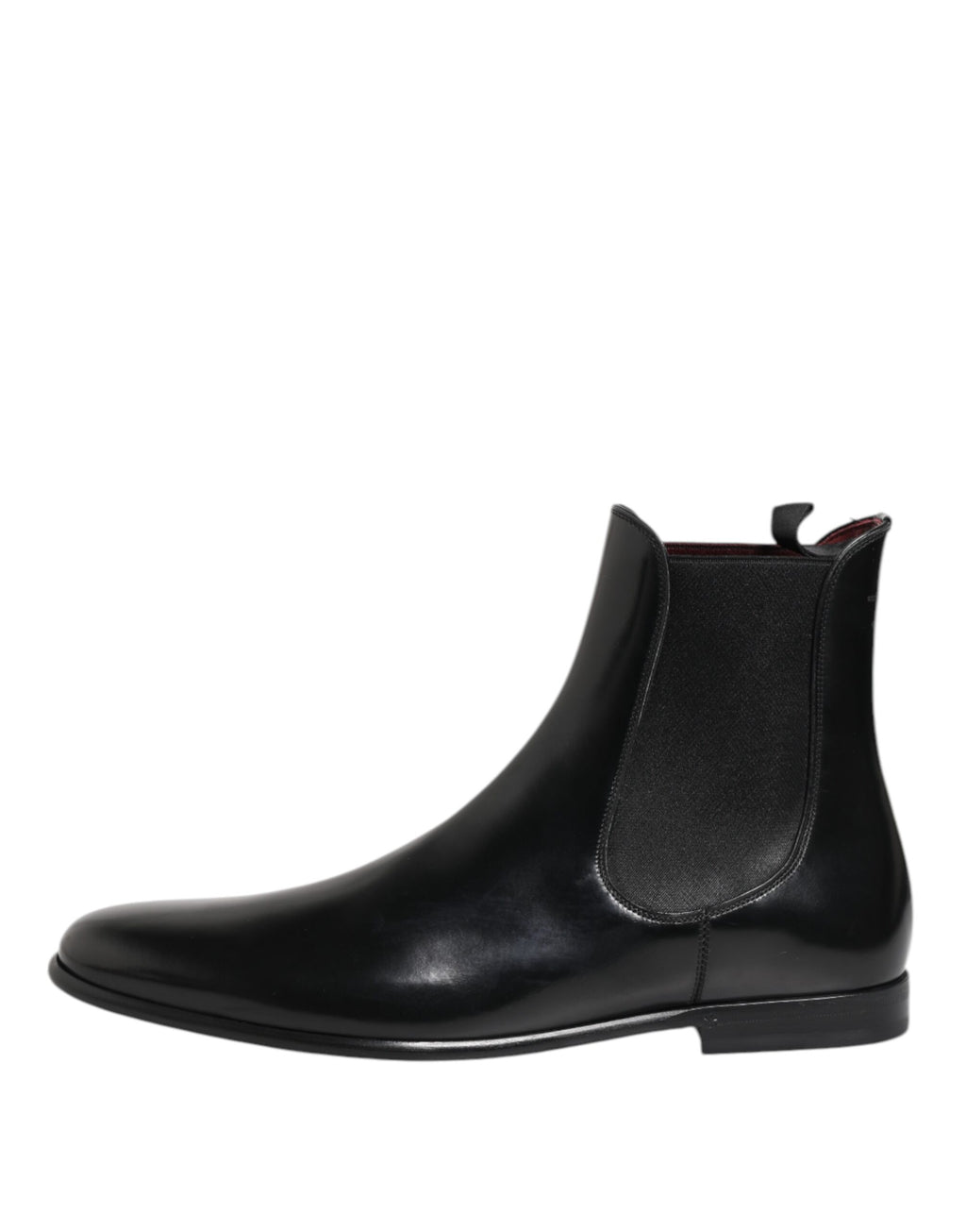 Bottines Chelsea noires mi-mollet Dolce &amp; Gabbana