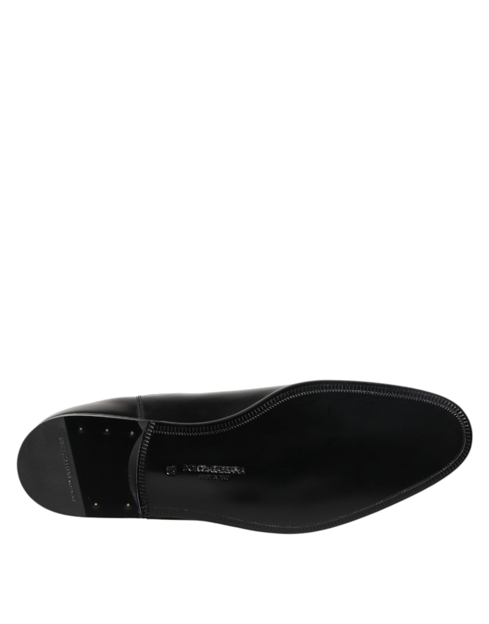 Bottines Chelsea noires mi-mollet Dolce &amp; Gabbana
