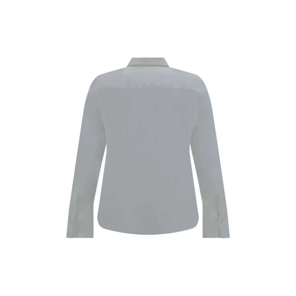 Chemise Brunello Cucinelli avec détails de bijoux emblématiques