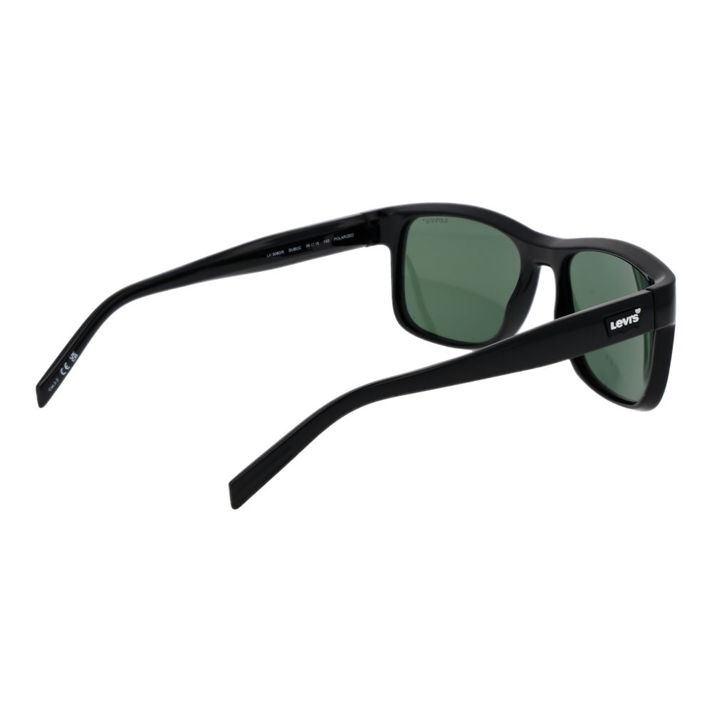 Lunettes de soleil noires Levi's pour homme