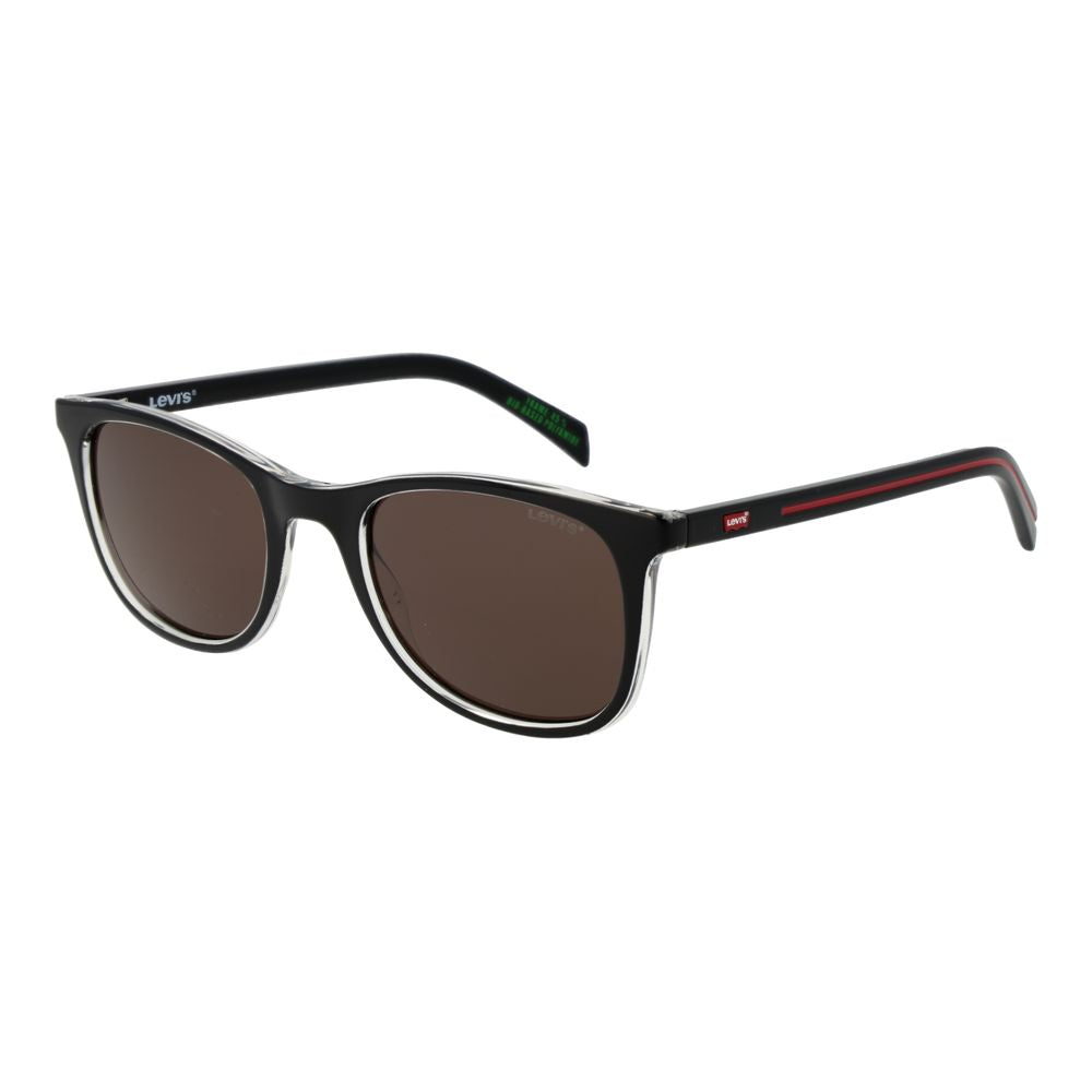 Lunettes de soleil noires Levi's pour homme