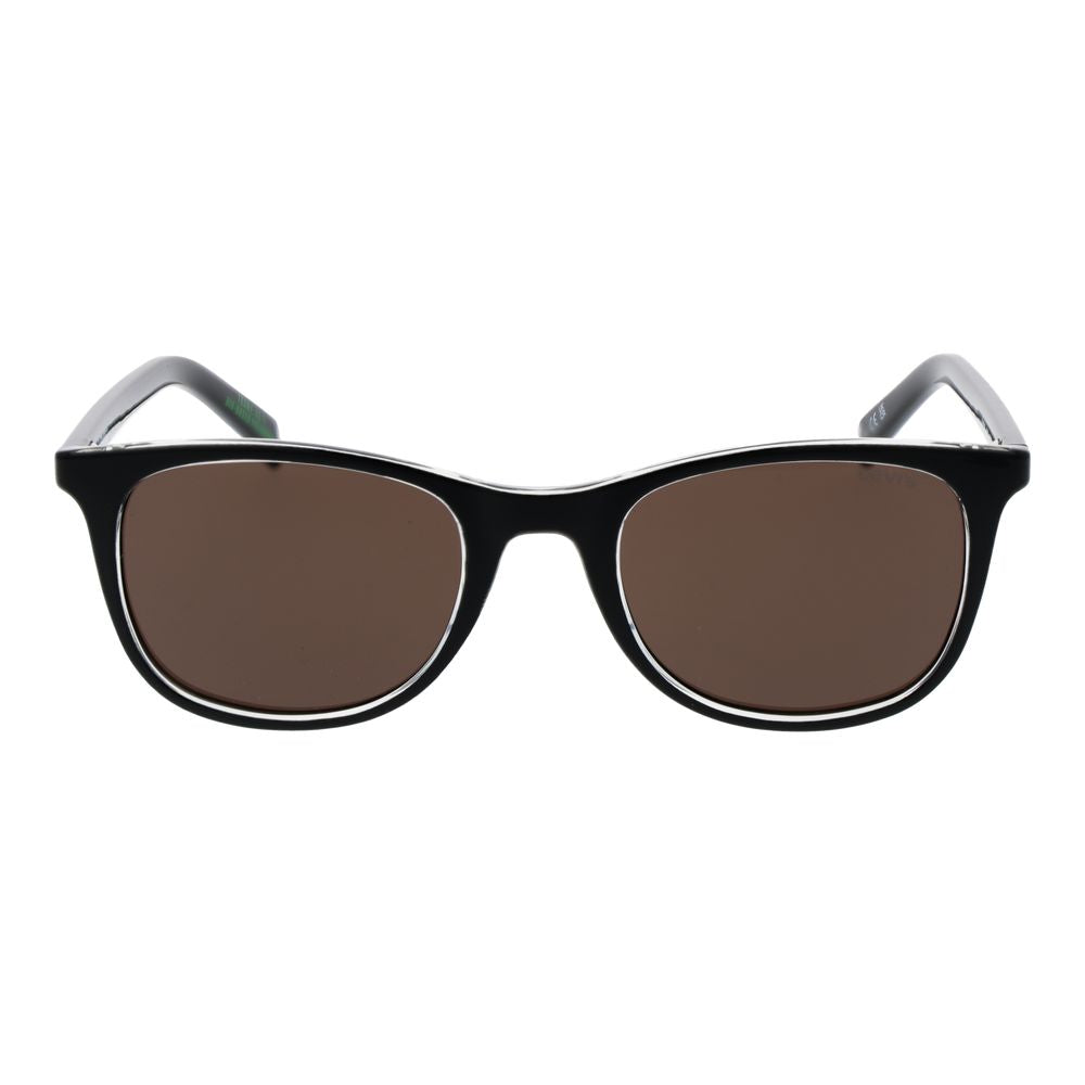Lunettes de soleil noires Levi's pour homme