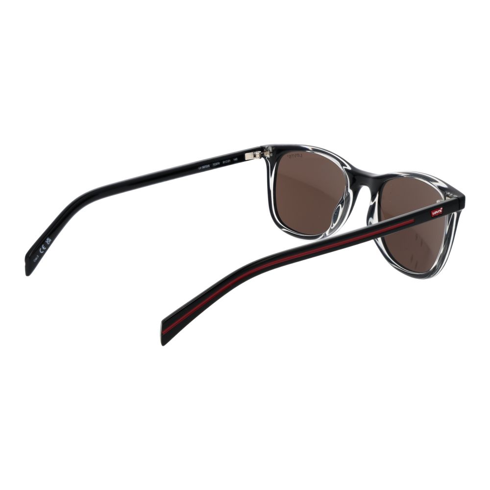 Lunettes de soleil noires Levi's pour homme