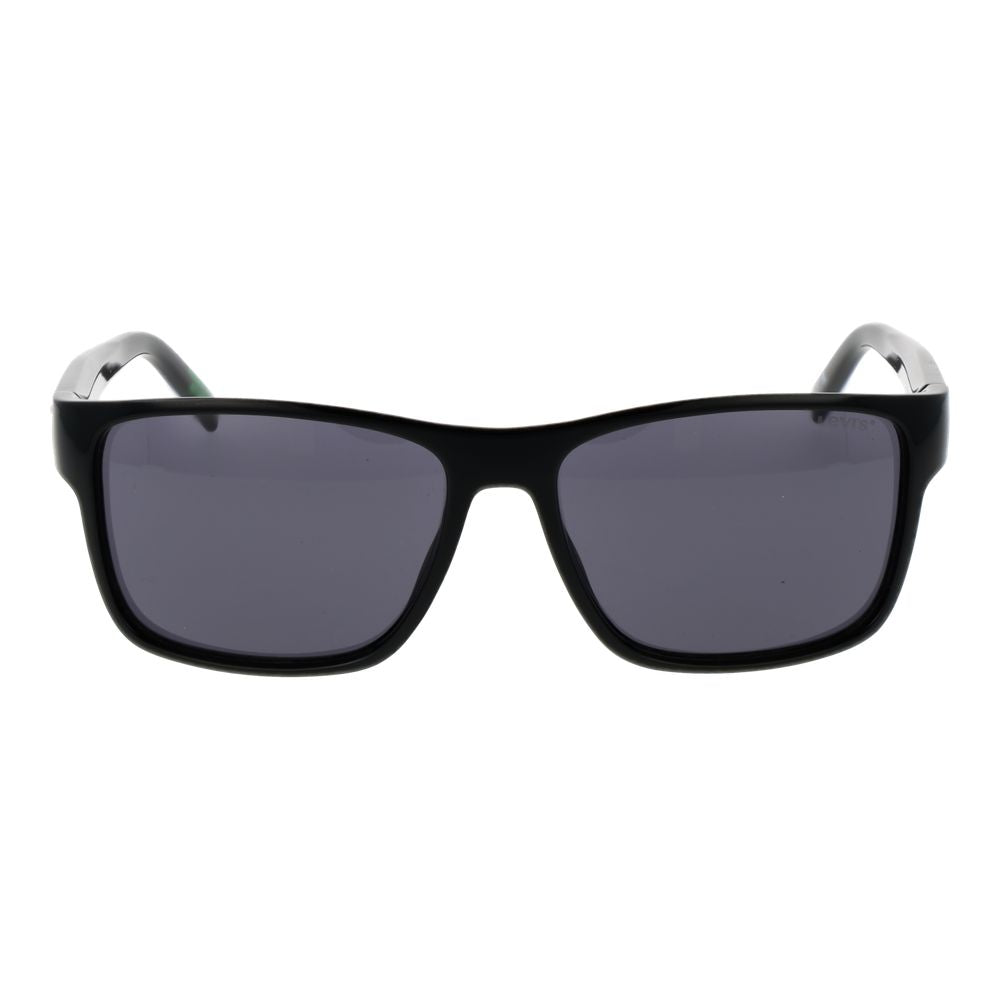 Lunettes de soleil noires Levi's pour homme