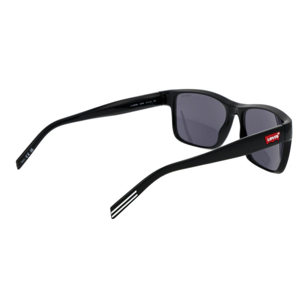 Lunettes de soleil noires Levi's pour homme