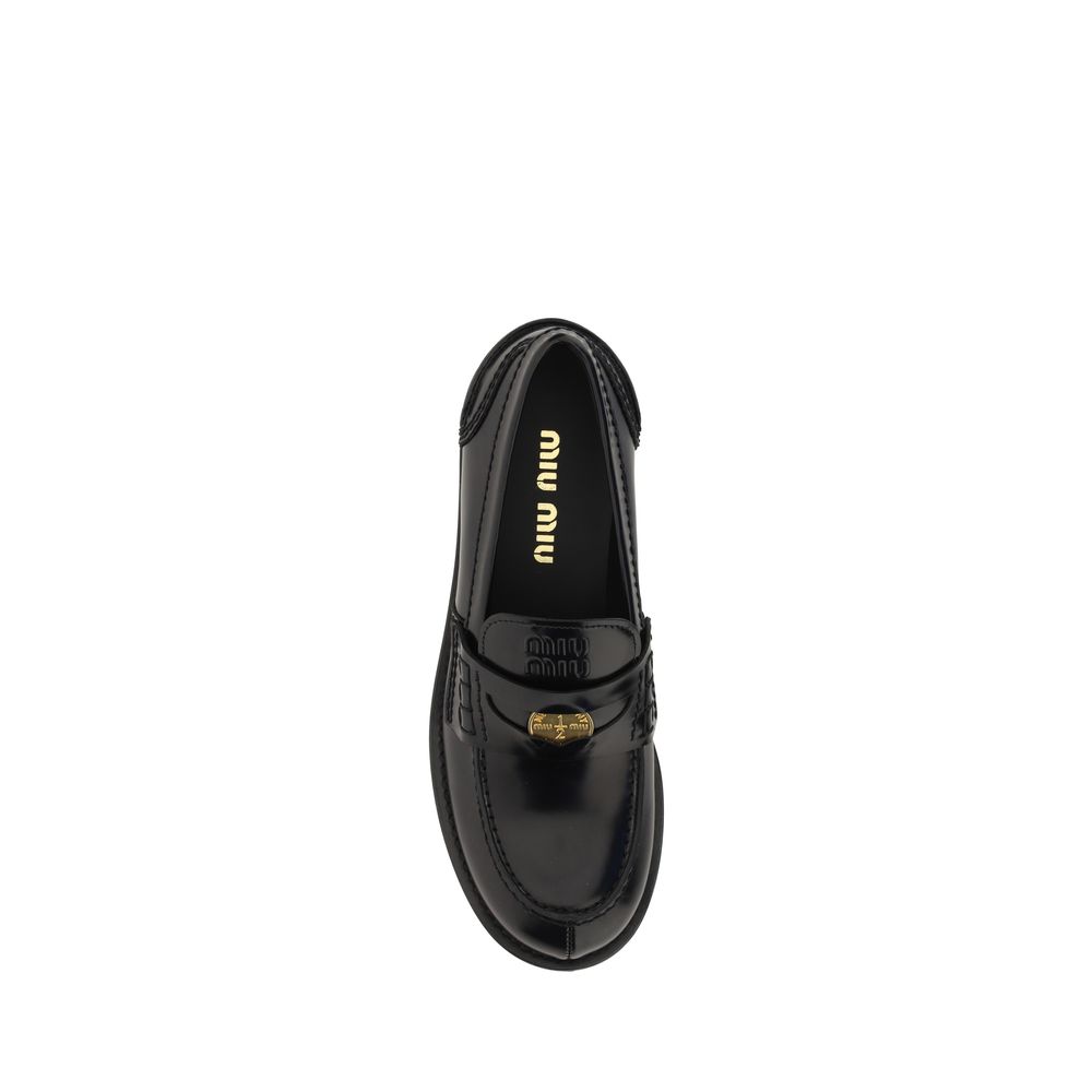 Mocassins Penny Miu Miu