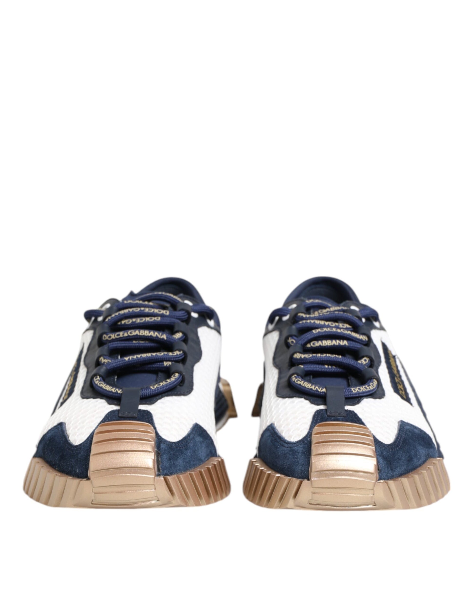 Baskets basses Dolce &amp; Gabbana NS1 bleu et blanc pour homme