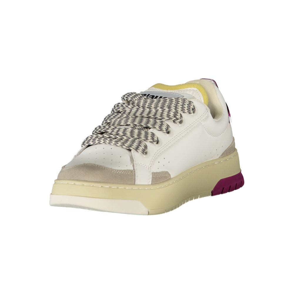 Baskets Blauer en cuir blanc pour femme