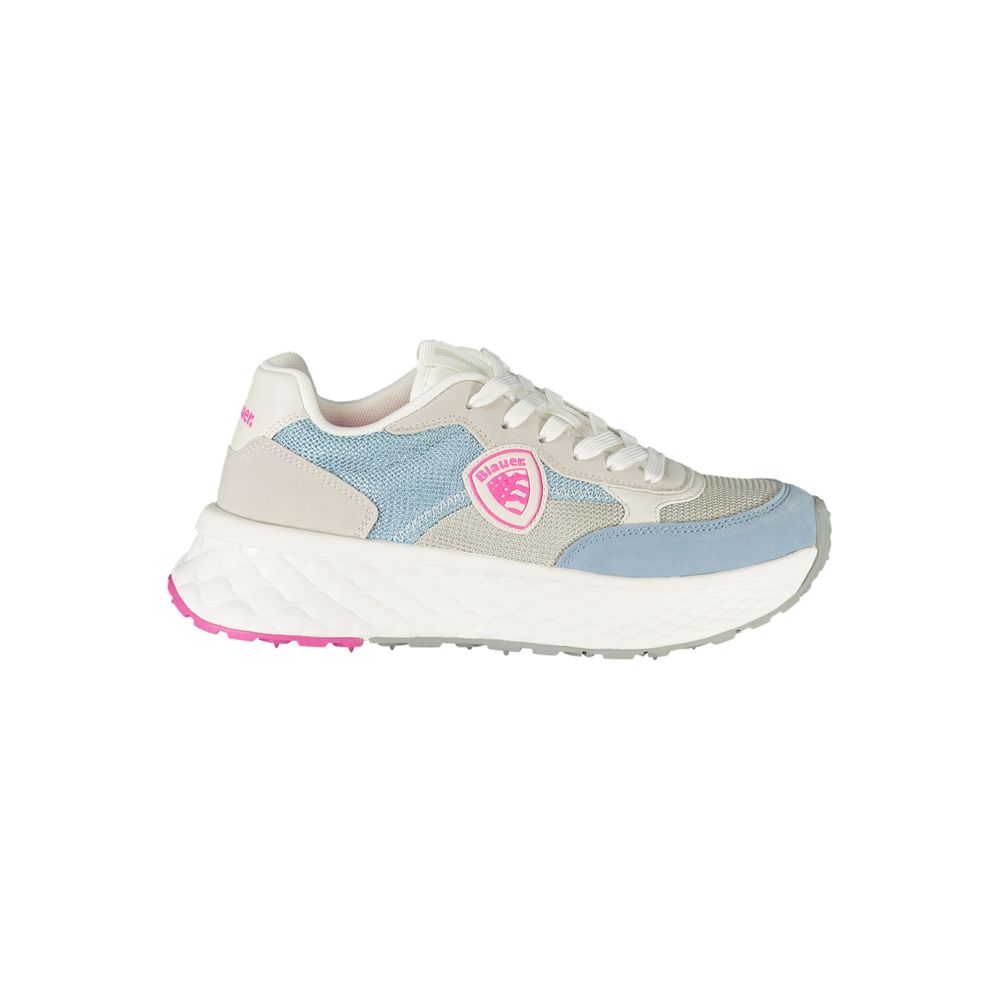 Baskets Blauer bleues en polyester pour femme