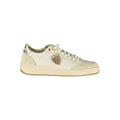 Blauer White Leather Women Sneaker
