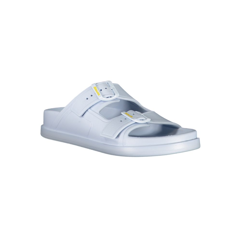 Sandale femme en polyéthylène bleu Blauer