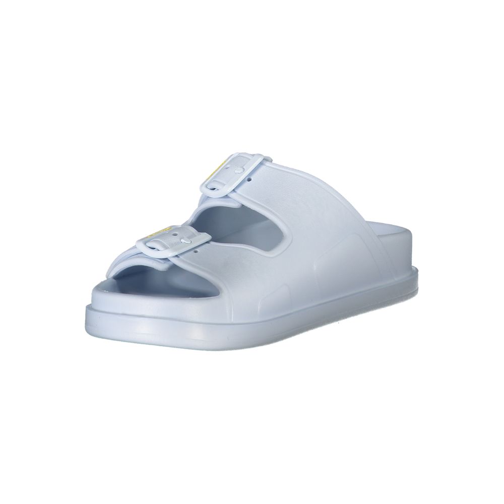 Sandale femme en polyéthylène bleu Blauer
