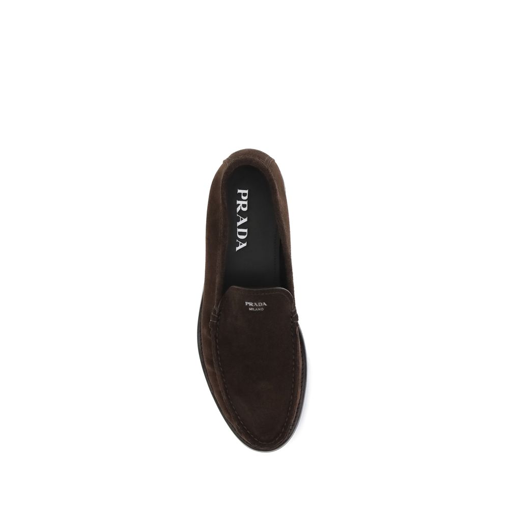 Mocassins en daim Prada