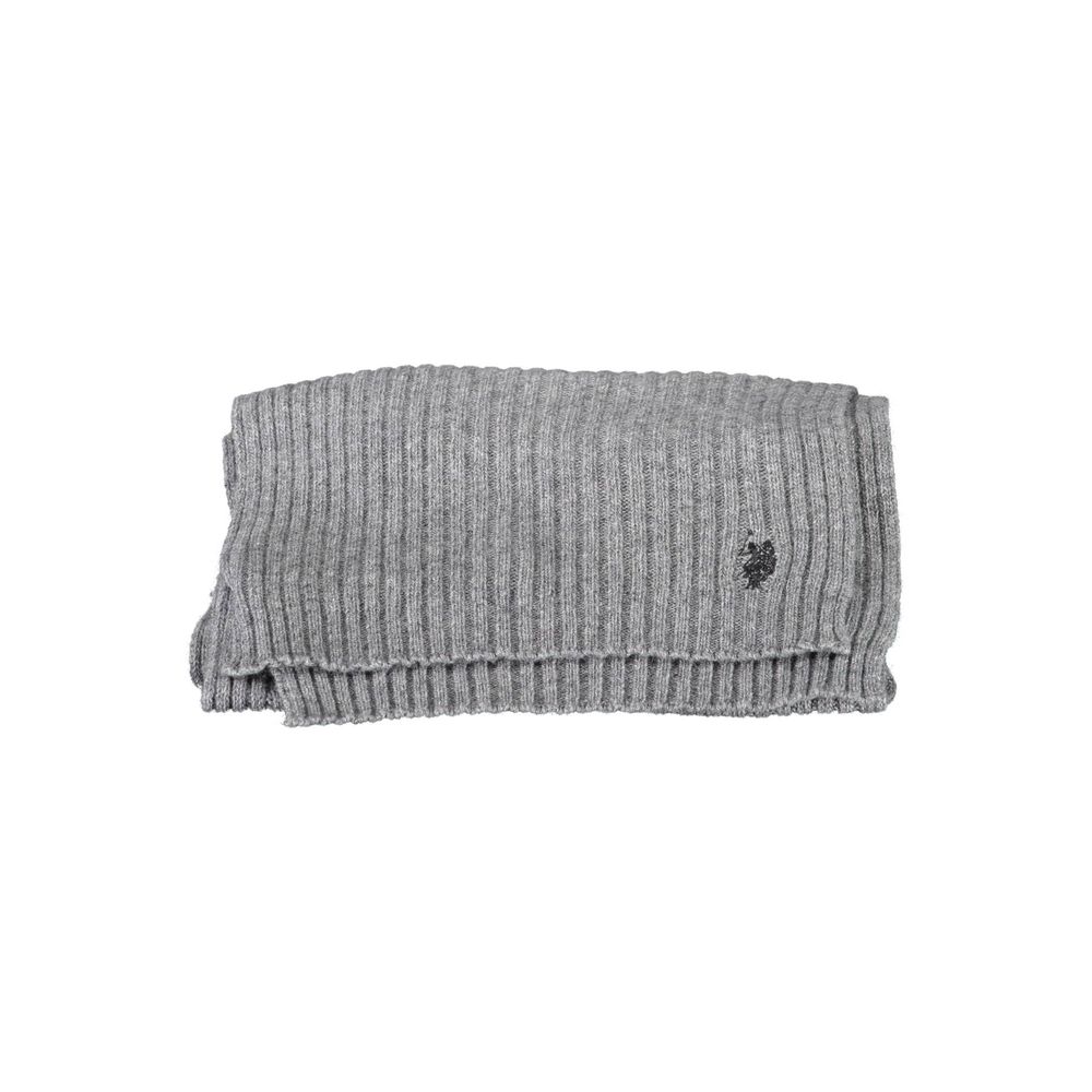 Écharpe en laine grise US POLO ASSN.