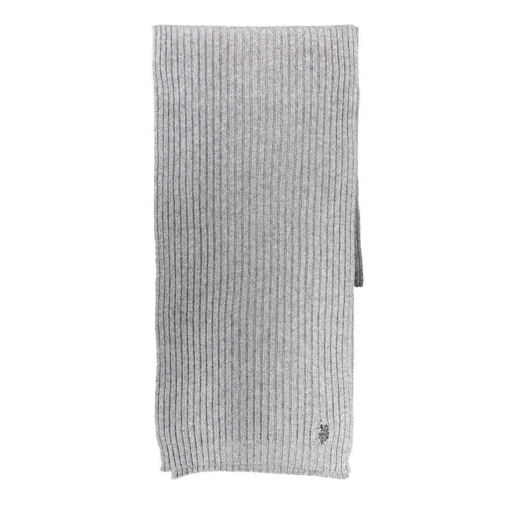 Écharpe en laine grise US POLO ASSN.