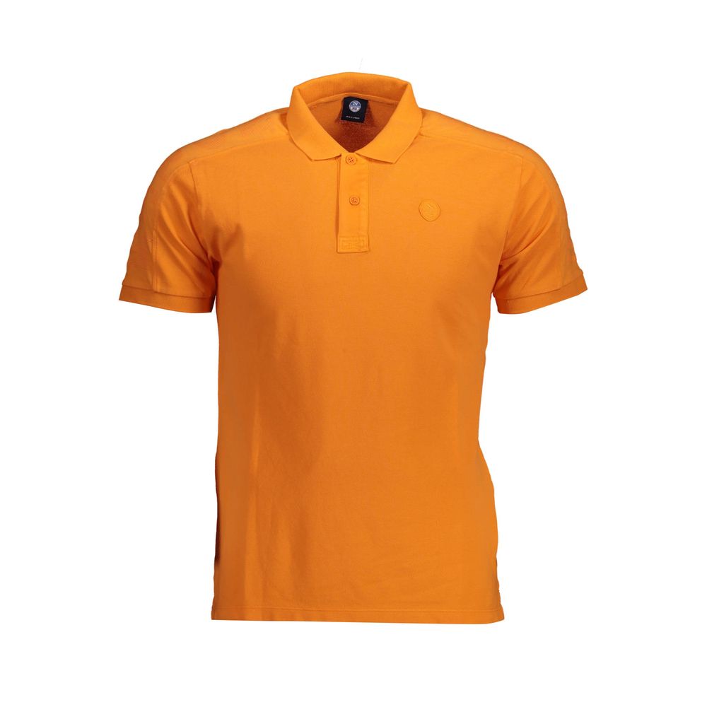 Polo en coton orange North Sails
