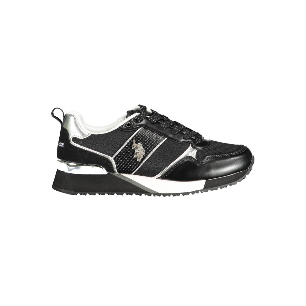 Baskets blanches en polyester US POLO ASSN.