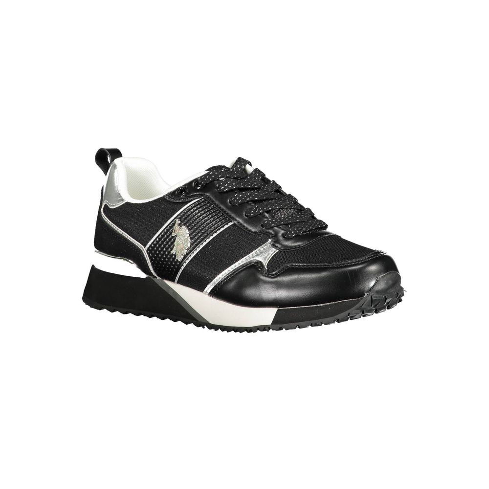 Baskets blanches en polyester US POLO ASSN.