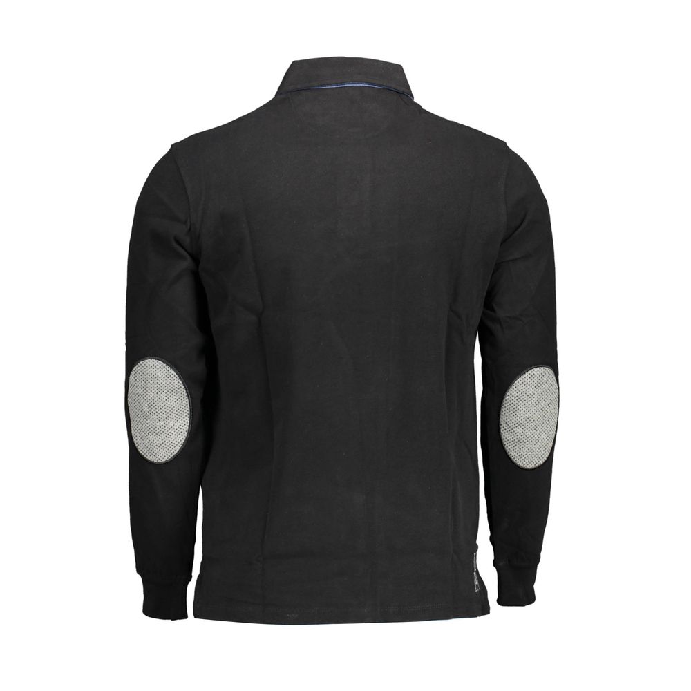 Polo noir en coton US POLO ASSN.