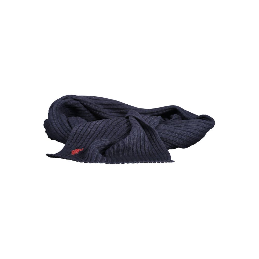 Écharpe en laine bleue US POLO ASSN.