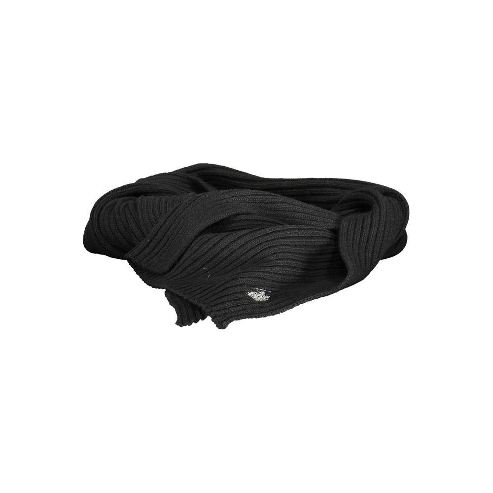 Écharpe en laine noire US POLO ASSN.