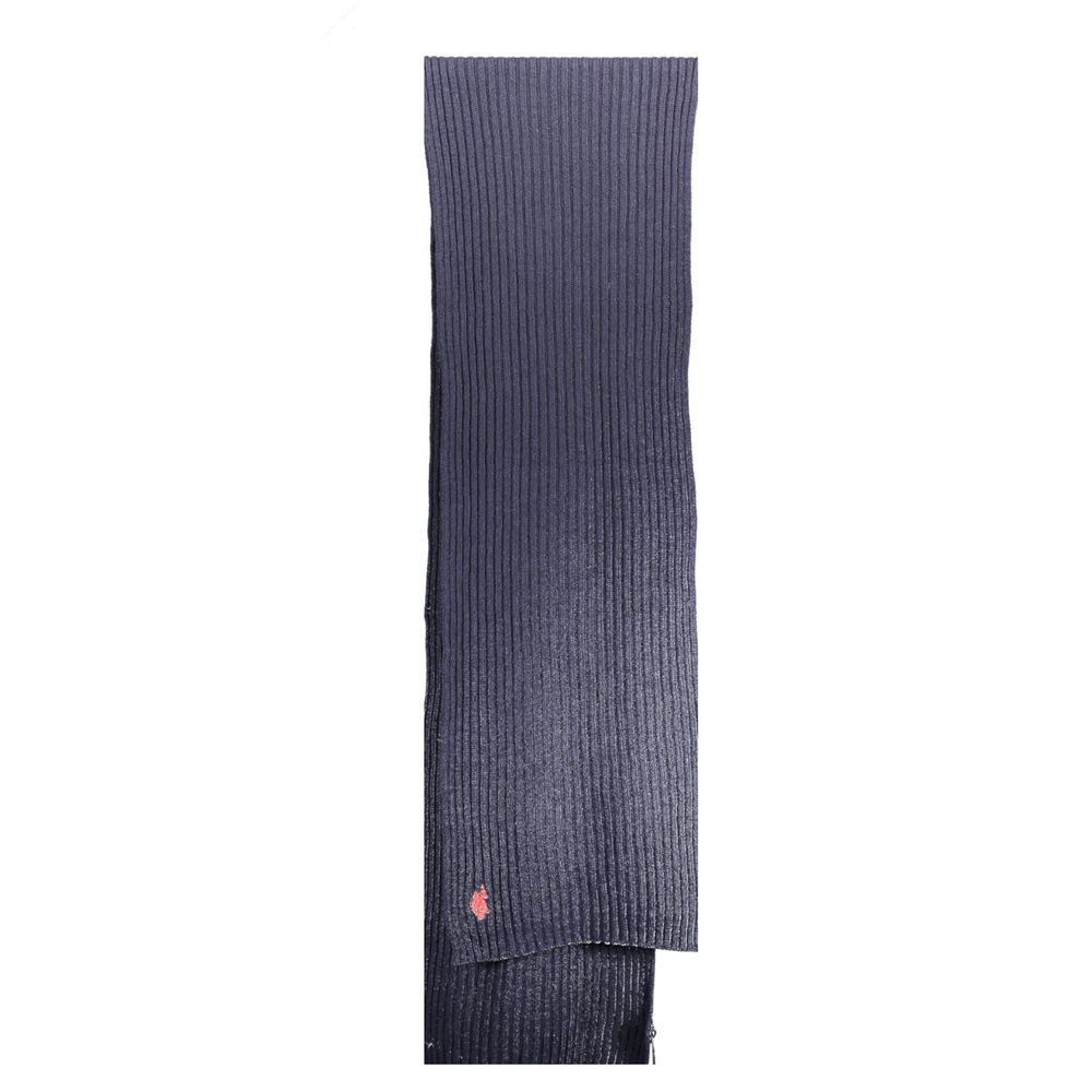 Écharpe en laine bleue US POLO ASSN.