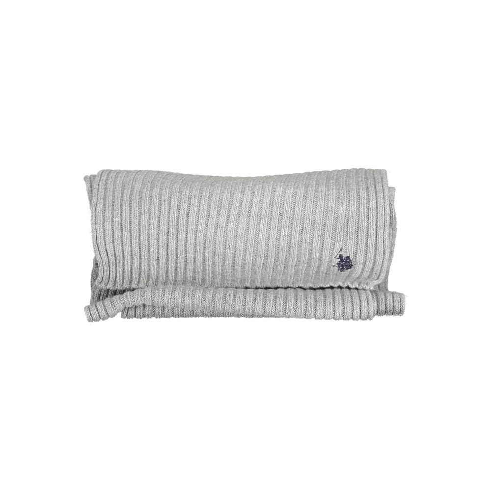 Écharpe en laine grise US POLO ASSN.