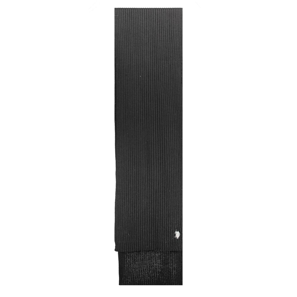 Écharpe en laine noire US POLO ASSN.