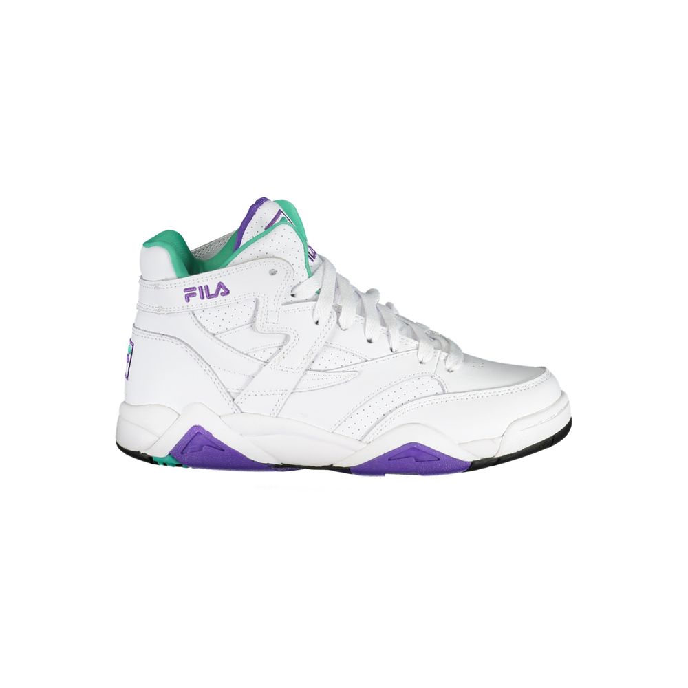 Baskets Fila blanches en polyester
