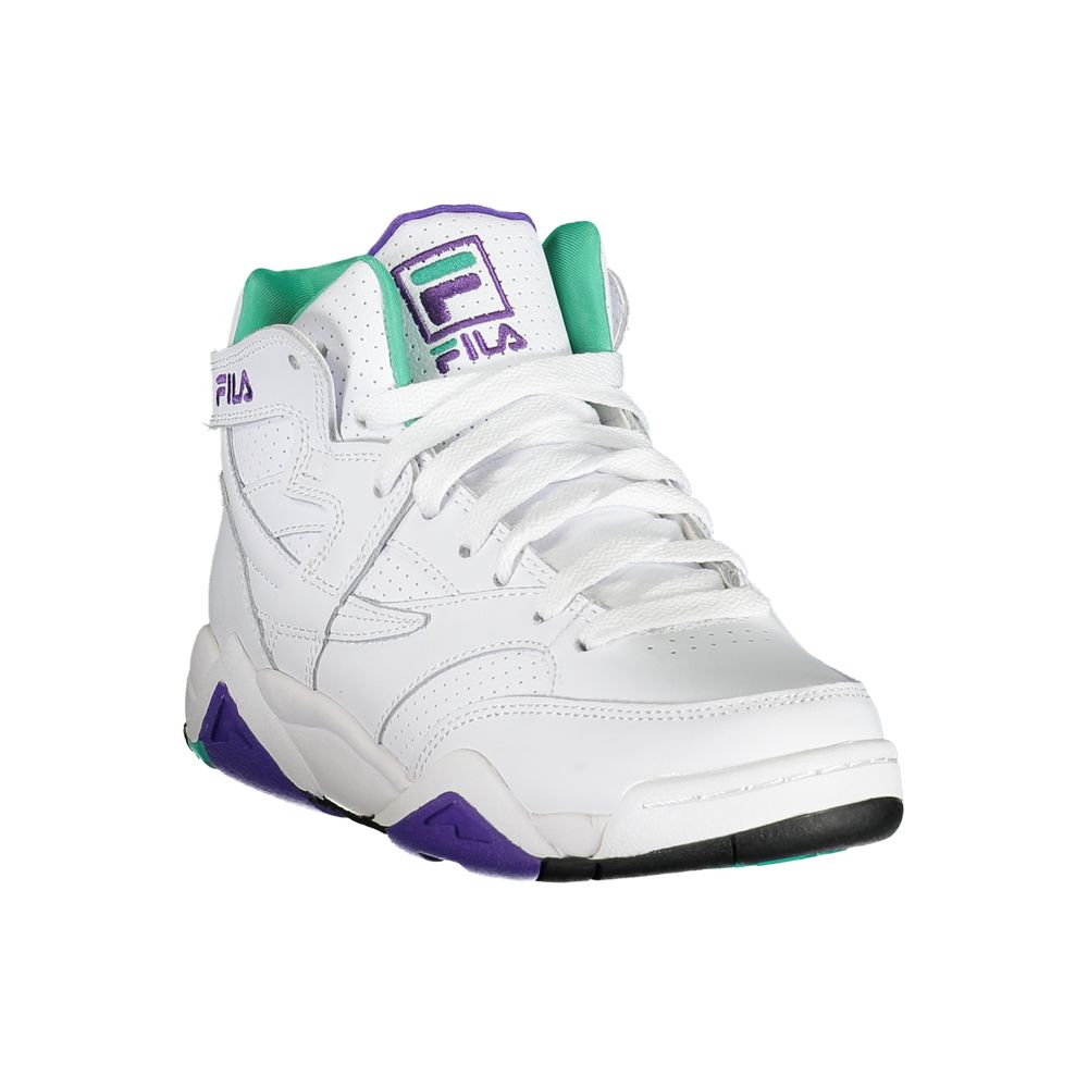 Baskets Fila blanches en polyester