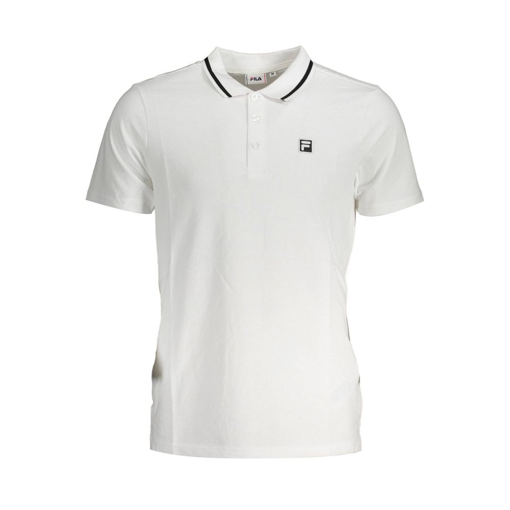 Polo Fila en coton blanc