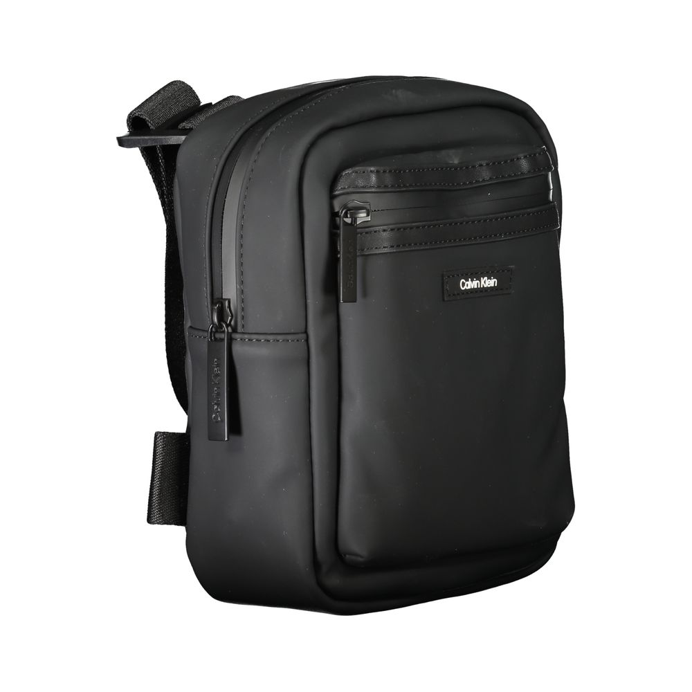 Sac à bandoulière en polyester noir Calvin Klein