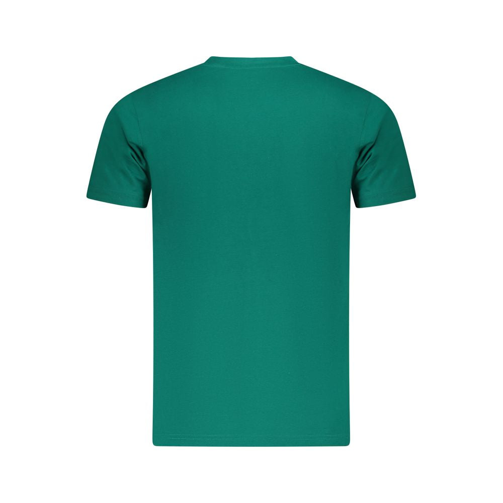 T-shirt en coton vert Cavalli Class