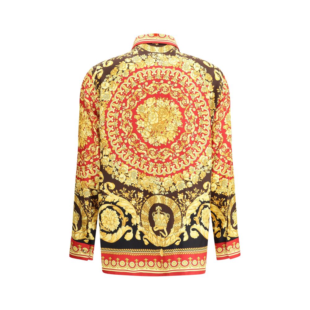 Chemise en pure soie Versace
