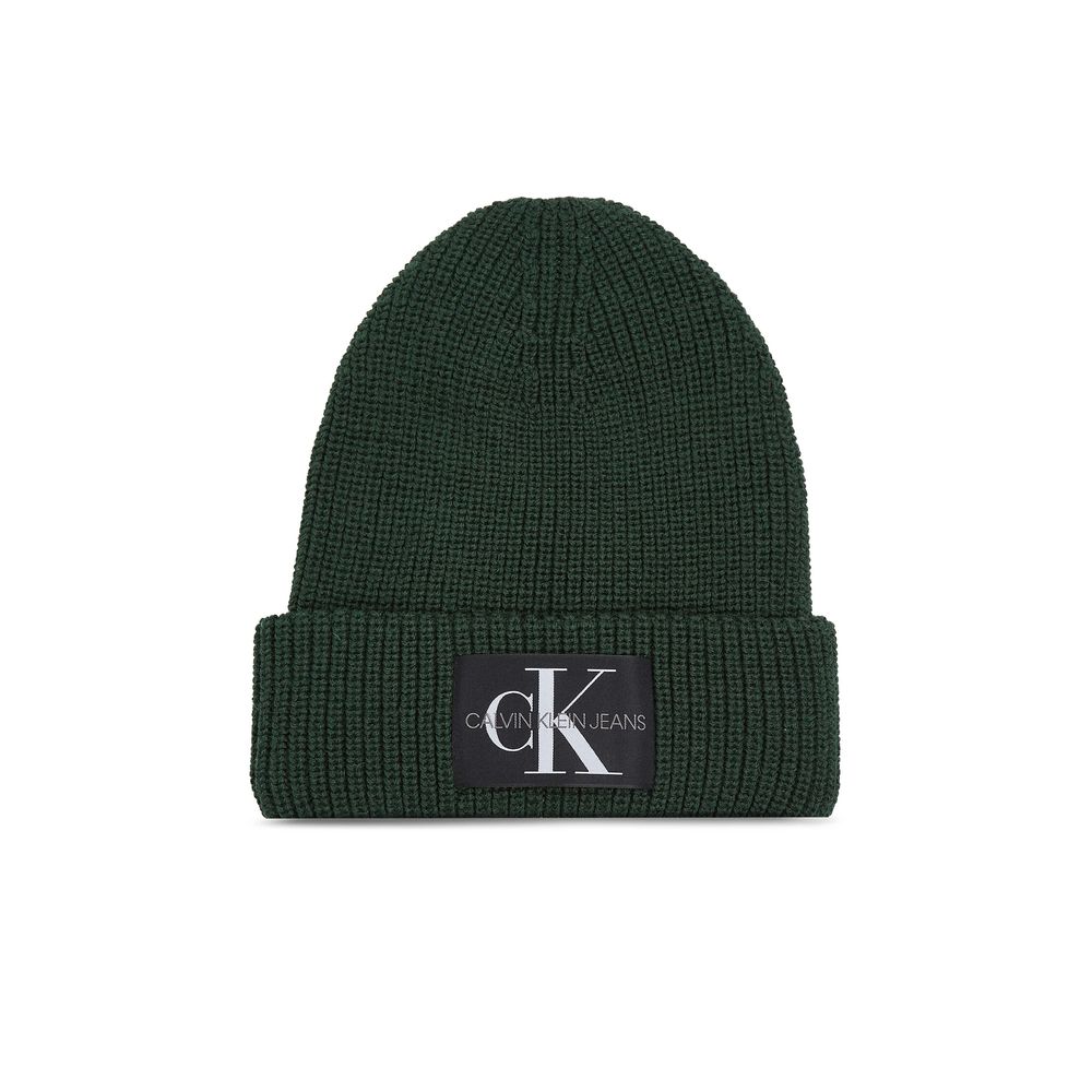 Casquette de baseball en coton vert Calvin Klein Jeans