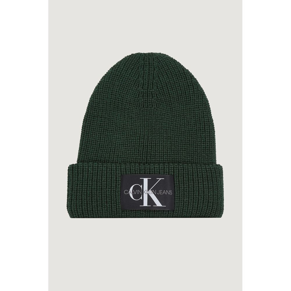 Casquette de baseball en coton vert Calvin Klein Jeans
