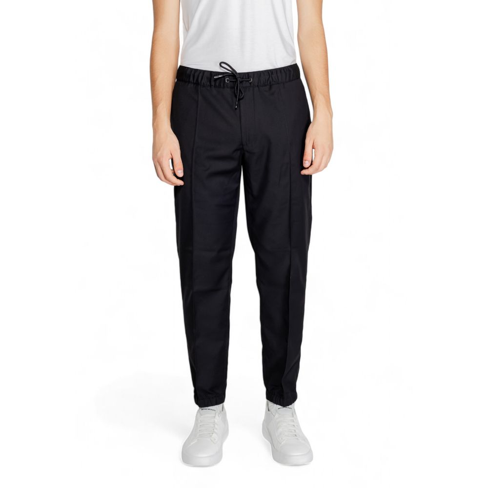 Pantalon Armani Exchange en polyester noir