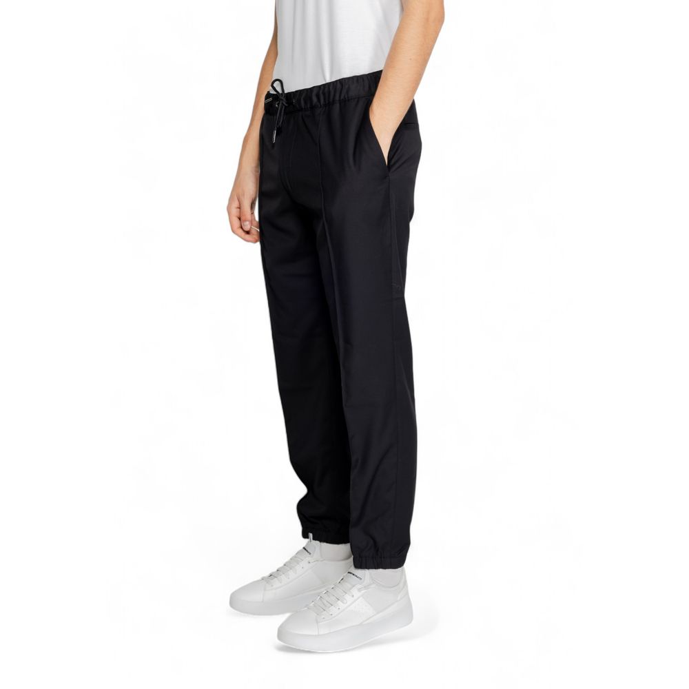 Pantalon Armani Exchange en polyester noir