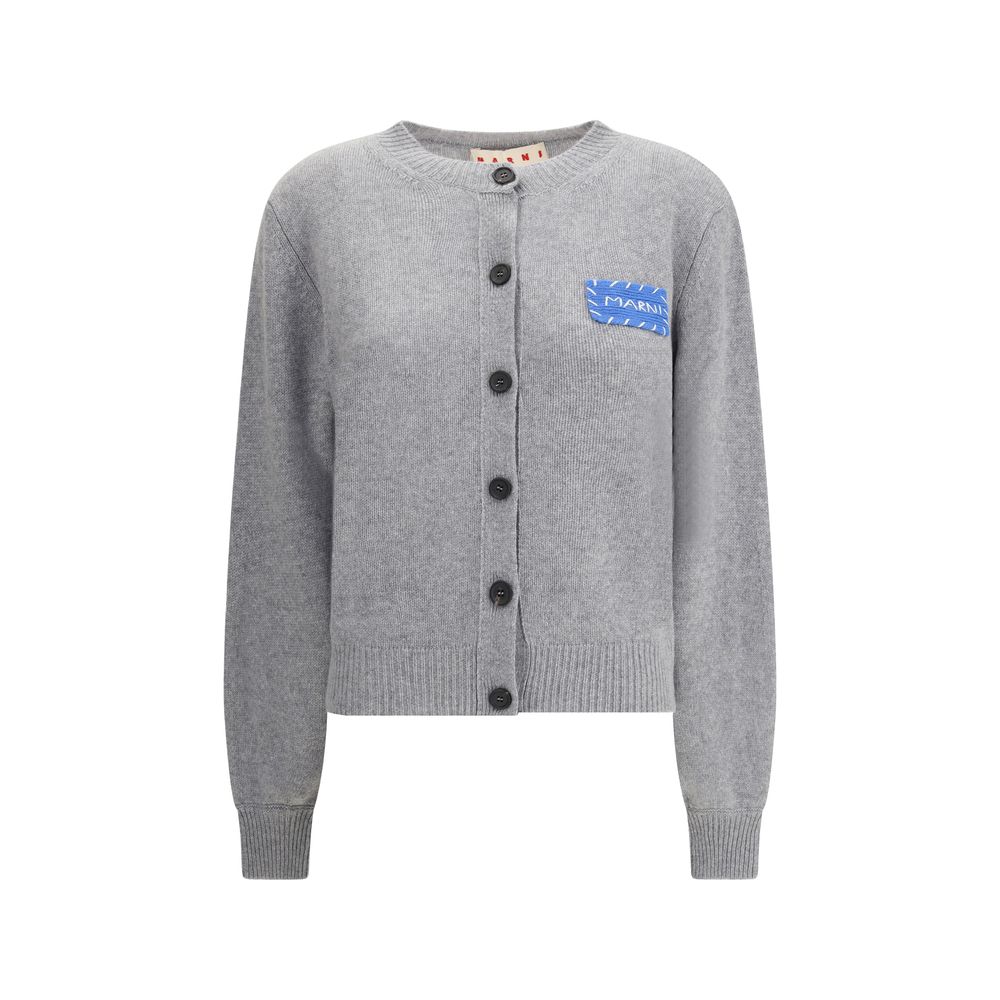 Cardigan en cachemire Marni avec patch